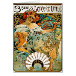 Card: Mucha - Biscuits Lefevre Utile