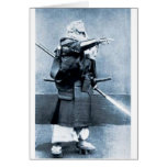 card of ancient warrior monk