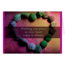 CARD-PEACE WISHES