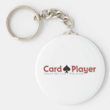 Card Player Keychains