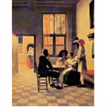 Card Players By Hooch Pieter De (Best Quality) photo sculptures