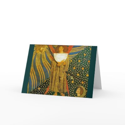Card:  Rossetti's Painting of Love by Aquavel