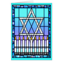Card: Star Menorah