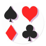 Card Suits stickers
