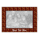 Card Template - Autumn Leaves