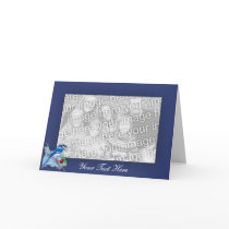 Card Template - Blue Jay Border