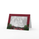 Card Template - Christmas Border