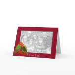 Card Template - I Love You