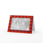Card Template - Love Heart Border