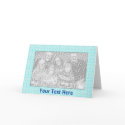 Card Template - Snowflake Border