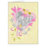 Card Template - Valentine or Wedding Design