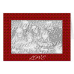 Card Template - Valentine's Day Hearts