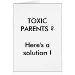 Card, TOXIC PARENTS ?