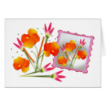 Card-Tropical Flower