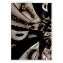 Card Twisted Masks Fantasy Art