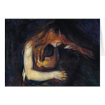 Card: Vampire by Edvard Munch