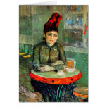 Card: Van Gogh - Woman in Cafe