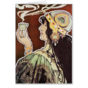 Card: Vintage Art - Rajah Coffee - Privat Livemont