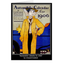 Card: Vintage - Auto Calendar - Penfield