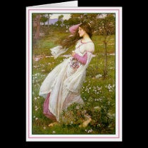Card: Windflowers - by  John Waterhouse cards