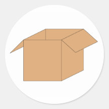 Cardboard Box Stickers