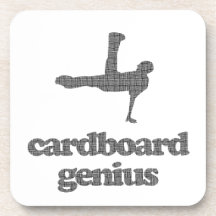 Cardboard Genius Beverage Coaster