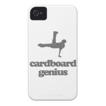 Cardboard Genius iPhone 4 Case-Mate Case