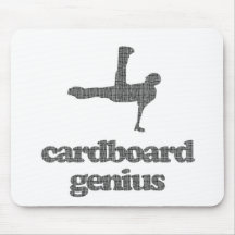 Cardboard Genius Mousemats