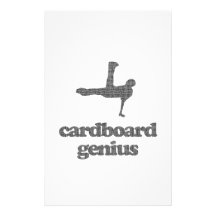 Cardboard Genius Stationery Design