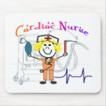 Cardiac Nurse  Unique and Adorable Gifts mousepads