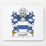 Cardiff Family Crest mousepads
