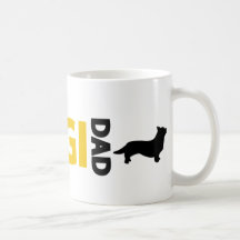 Cardigan Welsh Corgi Dad Coffee Mug