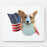 Cardigan Welsh Corgi Flag Mouse Mat