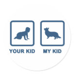Cardigan Welsh Corgi stickers