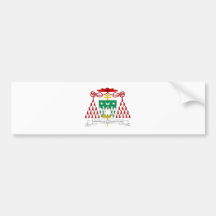 Cardinal Baum Major Penitentiary Emeritus COA Bumper Sticker