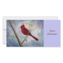Cardinal Christmas Photocard Photo Card