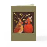 Cardinal couple card