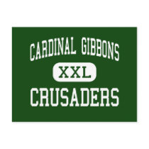 Cardinal Gibbons - Crusaders - High - Raleigh Post Cards