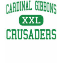 Cardinal Gibbons - Crusaders - High - Raleigh t-shirts