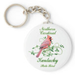 Cardinal Kentucky State Bird keychains