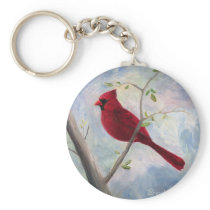 cardinal Keychain