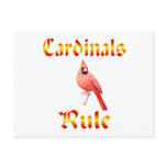 Cardinals Rule Post Card