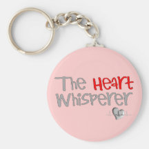 Cardiologist Gifts "The Heart Whisperer" Key Chains