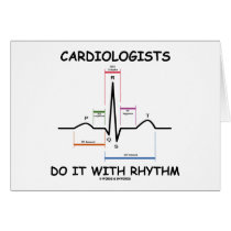 Cardiologists Do It With Rhythm (ECG/EKG) cards