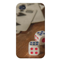 Cards and Dice  Savvy iPhone 4 Case