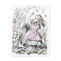 Cards attacking Alice
