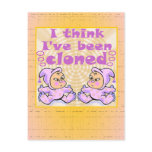 Cards Twins Asian Babies Postcards