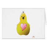 Care Pear Greeting Cards