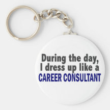 Career Consultant During The Day Key Chains