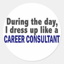 Career Consultant During The Day Sticker